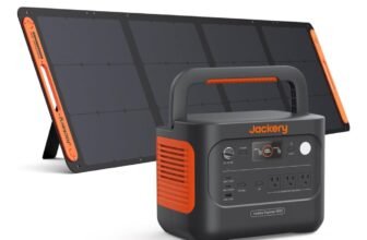 Jackery Moveable Energy Station With Photo voltaic Panel Practically 50% Off, Making It an All-Time Low Earlier than Prime Day