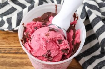 Cranberry Ice Cream – Barefeet within the Kitchen