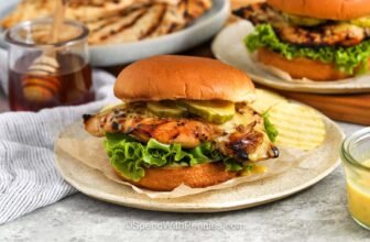 Sizzling Honey Hen Sandwich