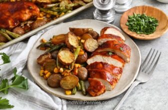 Sheet Pan BBQ Rooster